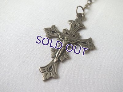 画像3: アメジストカラーのアンティークロザリオ