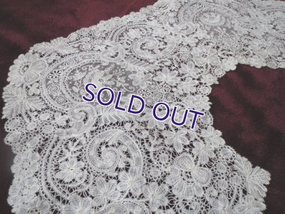 画像13: ブリュッセルミックスレースのアンティークカラー