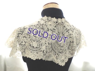 画像16: ブリュッセルミックスレースのアンティークカラー