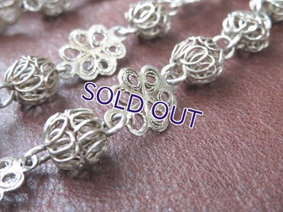 画像7: シルバーフィリグリーのロザリオ