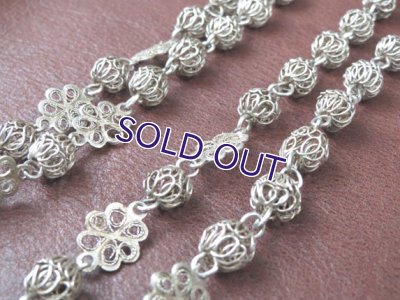 画像6: シルバーフィリグリーのロザリオ