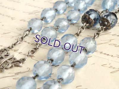 画像6: ブルーガラスのロザリオb
