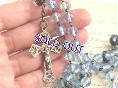 画像7: ブルーガラスのロザリオb