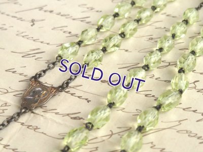 画像4: ウランガラスのロザリオa