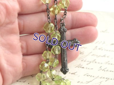 画像8: ウランガラスのロザリオ