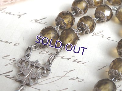 画像6: ブラウンガラスのロザリオ