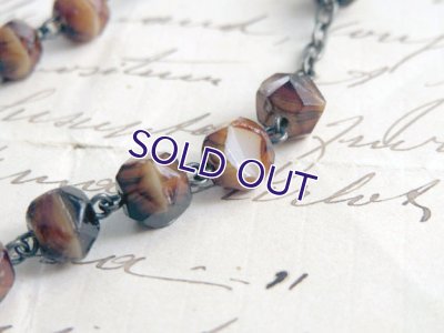 画像7: ストーンカラーガラスのロザリオ