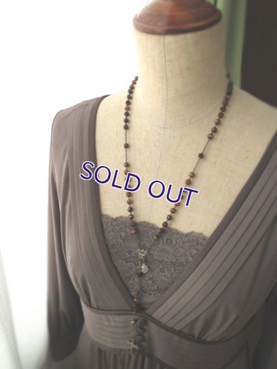 画像9: ストーンカラーガラスのロザリオ