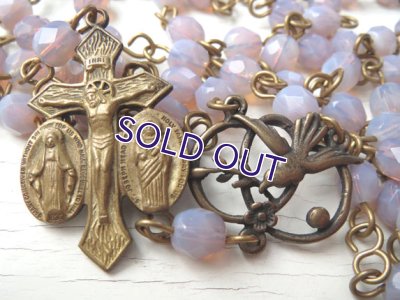 画像4: オパールセントガラスのロザリオ