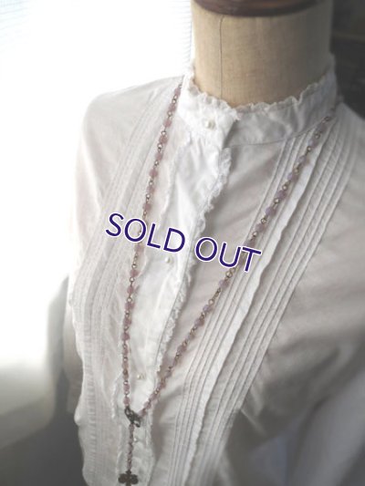 画像8: オパールセントガラスのロザリオ