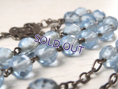 画像4: ブルーガラスのロザリオc