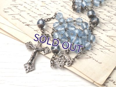 画像7: ブルーガラスのロザリオc