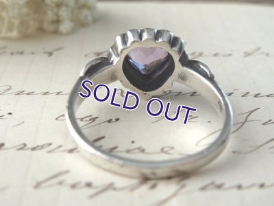 画像6: アメジストのハートリング
