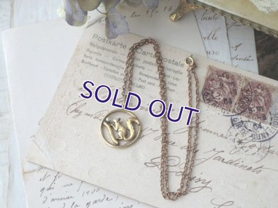 画像3: FIX リスのゴールドペンダント