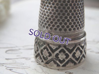 画像4: 格子柄シルバーシンブル