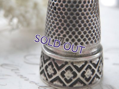 画像3: 格子柄シルバーシンブル