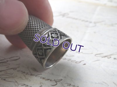 画像6: 格子柄シルバーシンブル