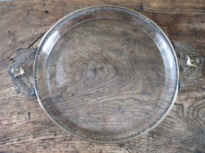 画像10: エルミン紋章のフィリグリープレート