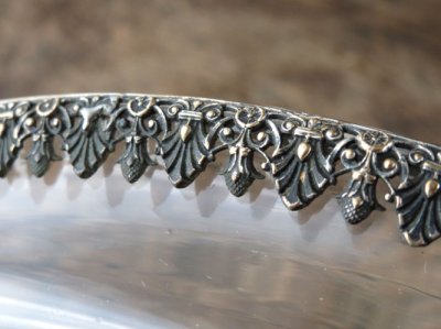 画像6: エルミン紋章のフィリグリープレート