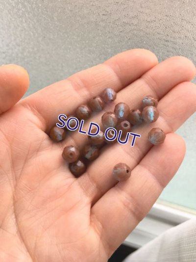 画像11: サフィレットビーズ 約6mm×6.5mm