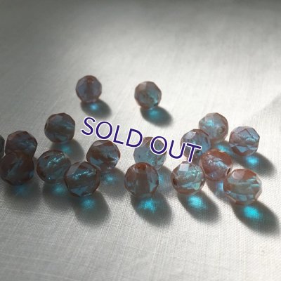 画像3: サフィレットビーズ 約6mm×6.5mm