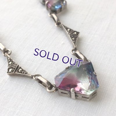 画像5: アイリスガラスアールデコネックレス