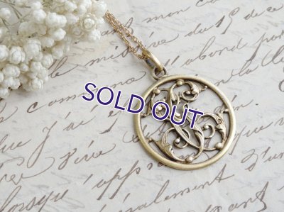 画像3: ロカイユモノグラムのペンダント