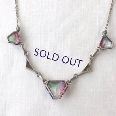 画像8: アイリスガラスアールデコネックレス