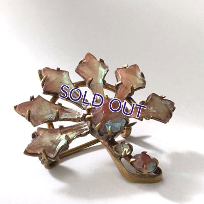 画像4: サフィレットのファン（扇）ブローチ