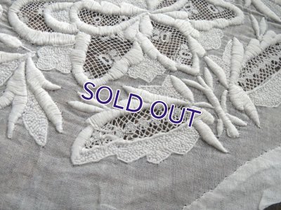 画像6: ボネ用レース刺繍f