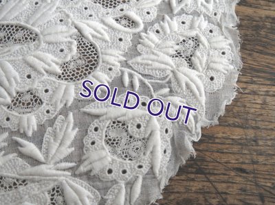 画像5: ボネ用レース刺繍e