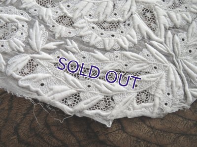 画像6: ボネ用レース刺繍e