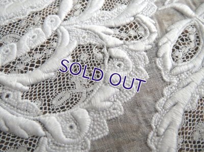 画像5: ボネ用レース刺繍a
