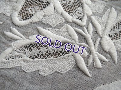 画像4: ボネ用レース刺繍f