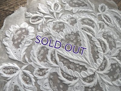 画像3: ボネ用レース刺繍a