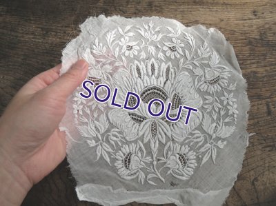 画像8: ボネ用レース刺繍b