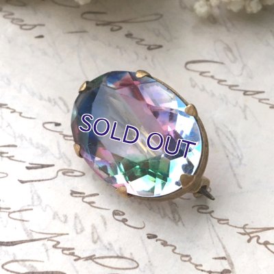 画像6: アイリスガラスの一粒ブローチ