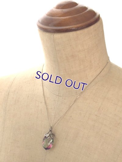 画像10: アイリスガラスの葡萄ペンダントb