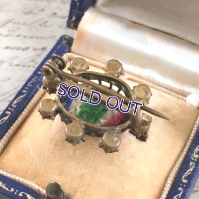 画像10: アイリスガラスのブローチa