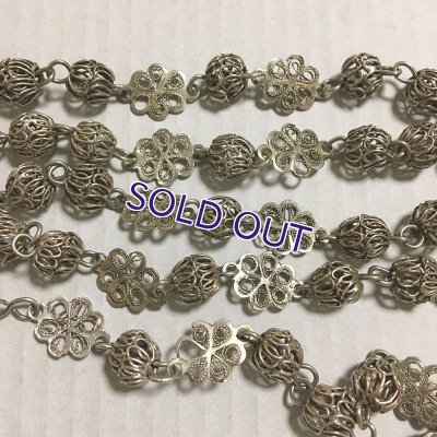 画像16: シルバーフィリグリーのロザリオ