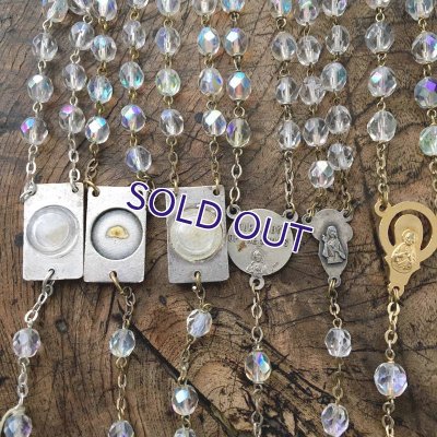 画像9: オーロラガラスロザリオセット