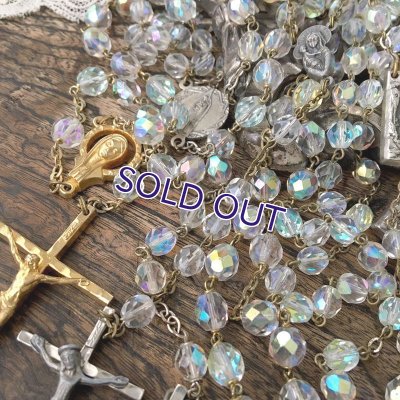 画像3: オーロラガラスロザリオセット