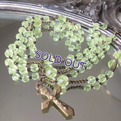 画像8: ウランガラスのロザリオf