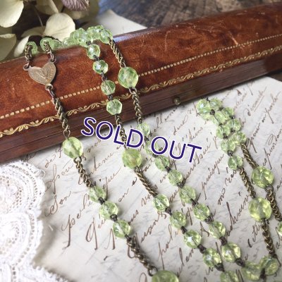 画像3: ウランガラスのロザリオf