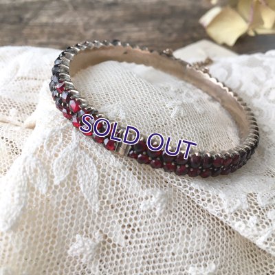 画像10: ボヘミアンガーネットのバングル