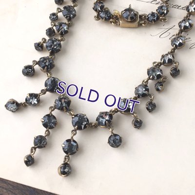 画像3: ベルリンガラスのシャンデリアネックレス