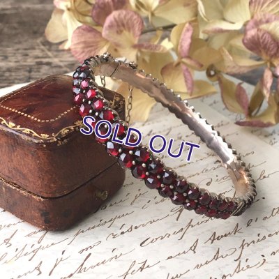 画像4: ボヘミアンガーネットのバングル