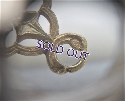 画像4: K18クローバーの透かし細工ペンダントa