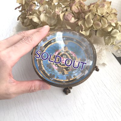 画像13: バラと金彩のボンボニエール