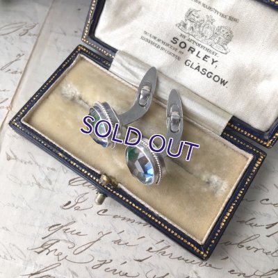 画像3: アイリスガラスのカフリンクス